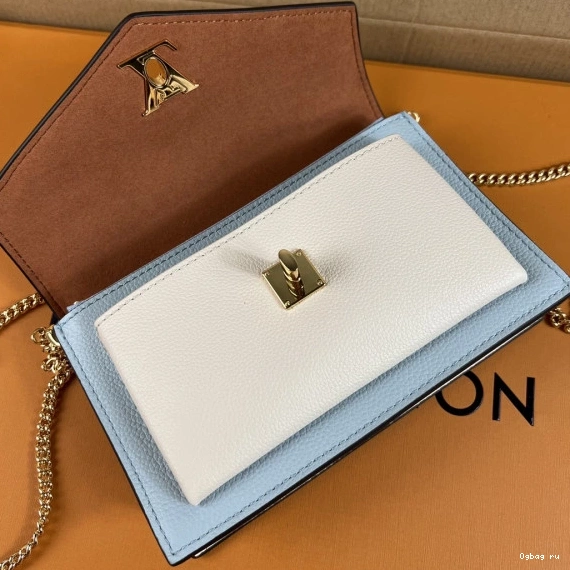 VUITTON MYLOCKME CHAIN POCHETTE LOUIS 0813